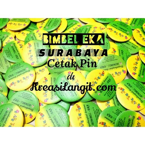 Galeri Cetak Pin Kami Percetakan Kreasi Langit Telp 031 99440086