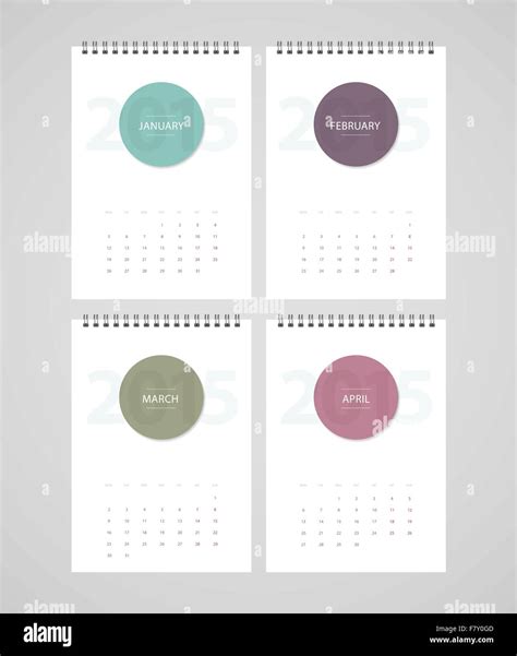 Calendar for 2015 Stock Vector Image & Art - Alamy