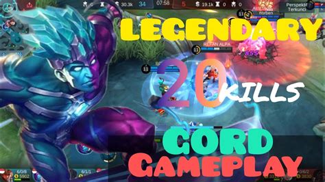 Legendary Gord Best Build Gameplay Gord Mobile Legends Youtube