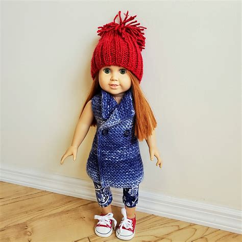 Ravelry Nicannjones Hat Dress And Vest For 18 Doll