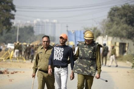 Gurugram Police Arrested Members Ahir Community Editorial Stock Photo