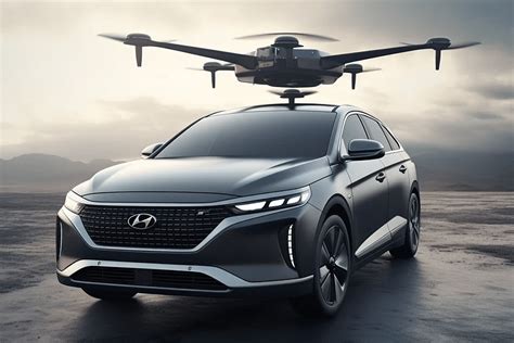 Hyundai решила перевозить автомобили с помощью дронов