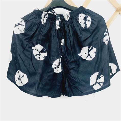 Jual Celana Pendek Wanita Hot Pants Motif Aneka Bahan Rayon Shopee Indonesia