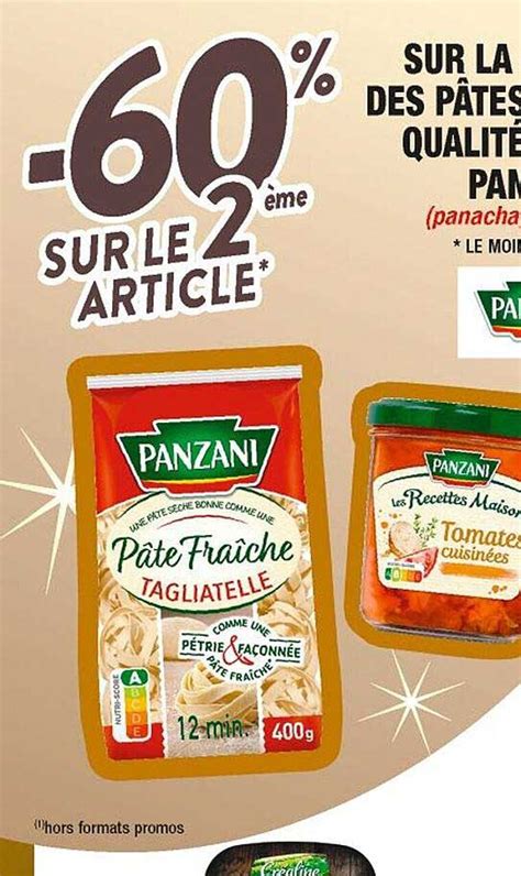 Promo La Gamme Des Pâtes Panzani chez Cora iCatalogue fr