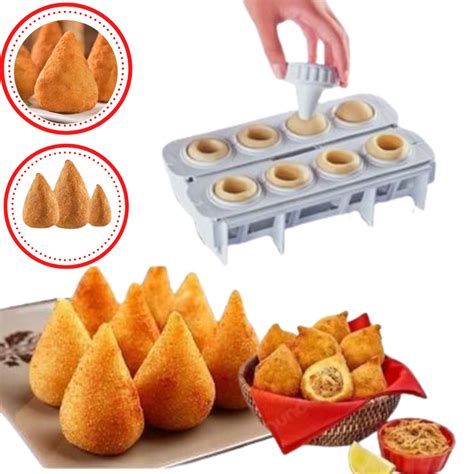 Formas Modeladora de fazer coxinhas Fábrica De Salgados Manual