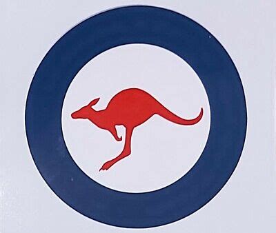 RAAF ROUNDEL FULL COLOUR STICKER - ROYAL AUSTRALIAN AIR FORCE | eBay