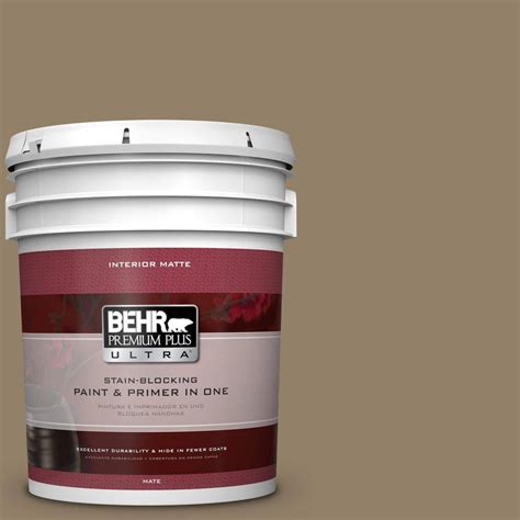 Behr Premium Plus Ultra Gal Ppu Macchiato Flat Matte Interior