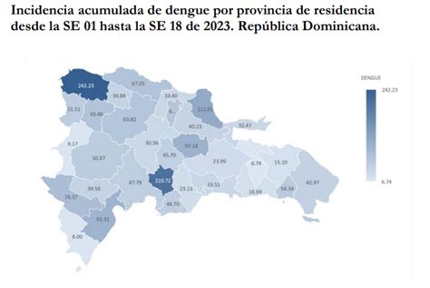 Julio 2023 Situación del dengue en República Dominicana Fundación iO