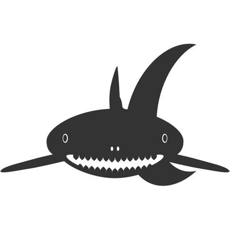 Simple Shark Svg