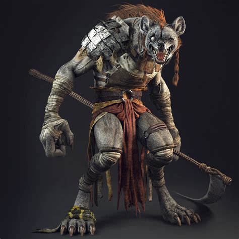 ArtStation - Gnoll, Daniel Garcia