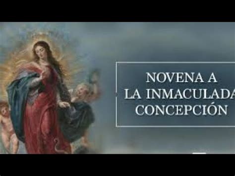 Novena en Honor a Ntra Sra de la Inmaculada concepción de María 2023