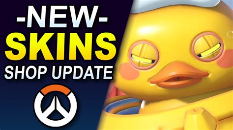 Rubber Ducky Orisa Bathmaster Zenyatta Skins Overwatch 2 Shop Update Youtube