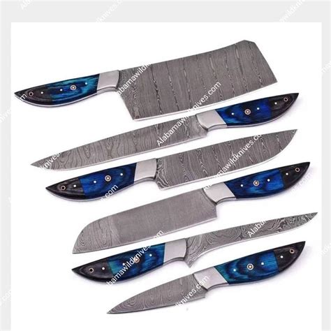 Handmade kitchen set knives – Alabama Wild Knives