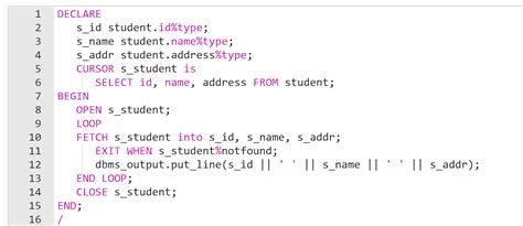 A Detail Guide On Cursor In Sql And Its Types