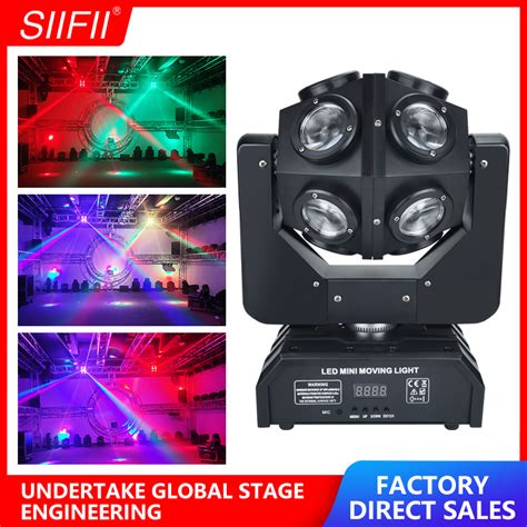 Led Football Pcs Beam Rgbw In Stage Disco Bar Lighting Moving