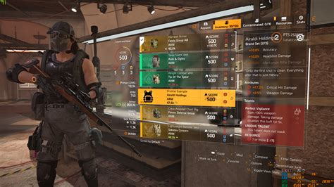 PTS New Named Gear Pristine Example R Thedivision