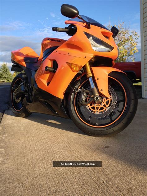 2005 Kawasaki Zx6r 636 Ninja Custom With Many Extras