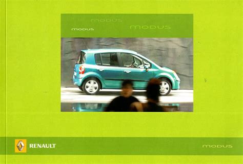 RENAULT MODUS POLSKA INSTRUKCJA OBSŁUGI 2004 08 za 56 zł z ŁOMIANKI