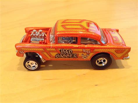 Julian S Hot Wheels Blog 1955 Chevy Bel Air Gasser 2017 Car Culture Hw Redliners