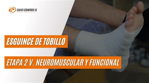 Vendaje Para Esguince De Tobillo Etapa Vendaje Mixto Neuromuscular