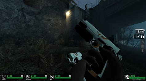 Left 4 Dead Skin Pistols Asiimov Mod For Left 4 Dead