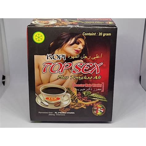 Jual [top] Kopi Top Sex Original 10x Lebih Kuat Untuk Pria Sejati Shopee Indonesia