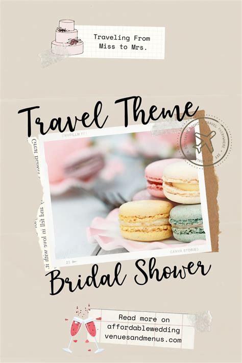 Travel Party Theme Travel Themes Travel Themed Parties Travel Bridal Showers Themed Bridal