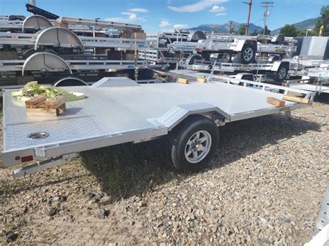 Aluma Wb H Wide Body Utility Trailer Wasatch Trailer Sales