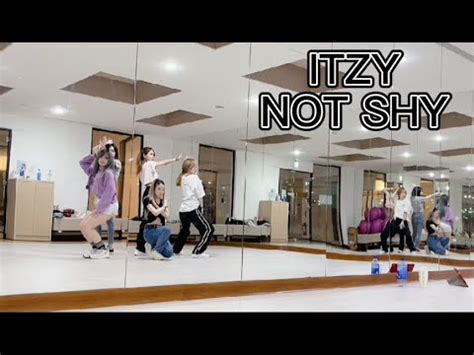 Itzy Not Shy Dance Cover Practice By Isa YouTube