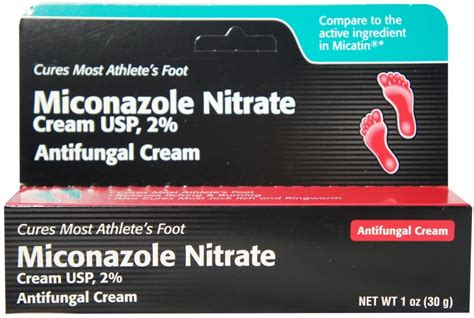 Miconazole Nitrate 2 Antifungal Cream 1 Oz