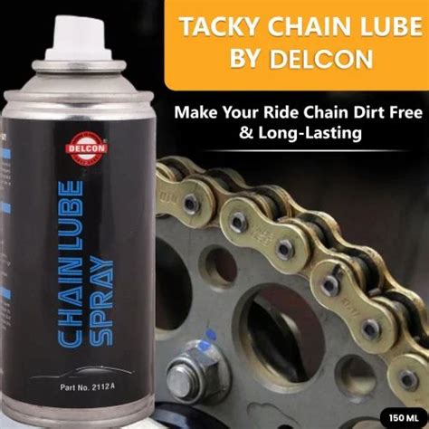 DELCON Chain Lube Spray 150ML At Rs 55 Bottle Chain Lubrication Spray