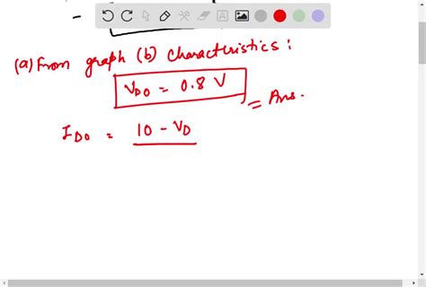 EXAMPLE 2 1 For The Series Diode Configuration Of Fig 2 3a Employing