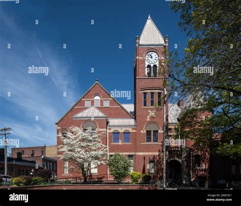 The Monongalia County Courthouse in Morgantown, West Virginia Stock ...