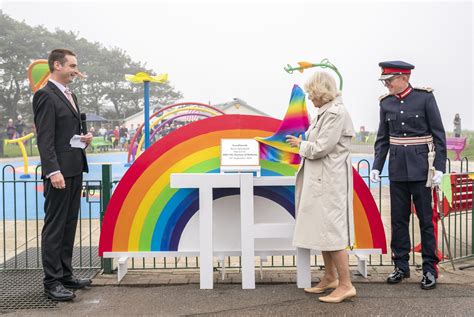 Pictures Camilla Officially Opens Nairn Splash Pad