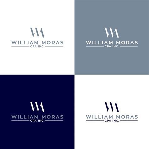 Modern Professional Accounting Logo Design For William Moras CPA Inc