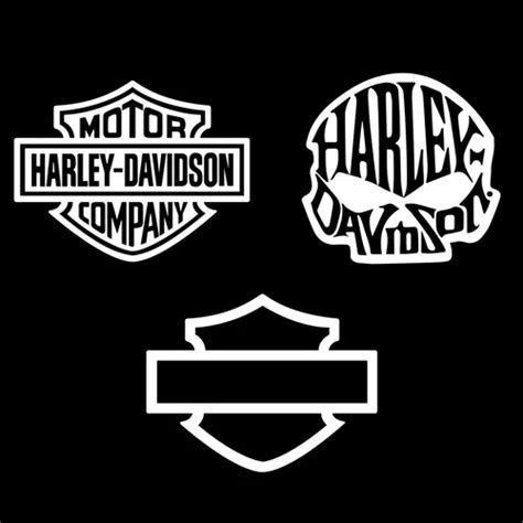 3 Adesivos Harley Davidson Caveira Premium Rgv MercadoLivre