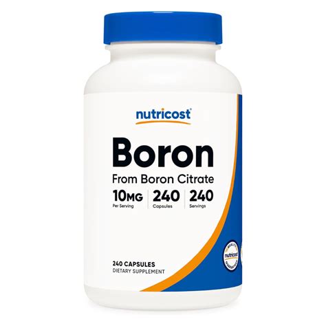 The Best Boron Supplements For Optimal Health