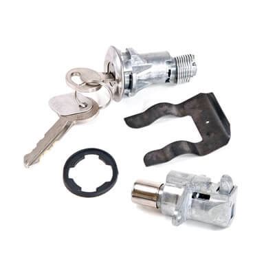 67 68 Glovebox Trunk Lock Set American Car Partner