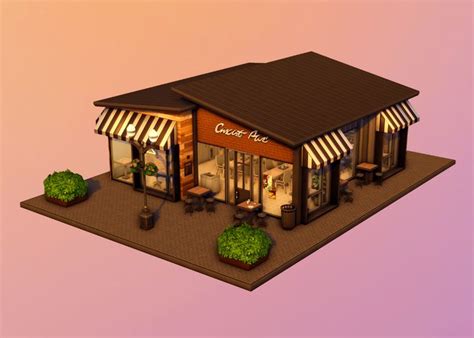 Get More From Myshunosun On Patreon Sims Restaurant Sims Sims