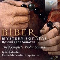 Biber Mystery Sonatas Brilliant Classics