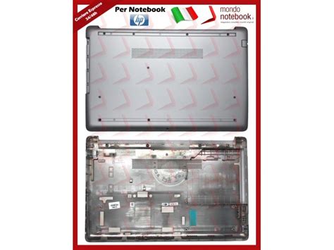 Bottom Case Scocca Cover Inferiore Hp 250 255 256 G7 15 Da 15 Db 15 Dr Silver Per Odd Ricambi Hp