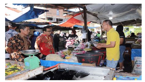 Pj Wali Kota Payakumbuh Jasman Melakukan Sidak Ke Pasar Tradisional