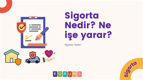 Sigorta Nedir Ve Ne E Yarar Kurums Zekas