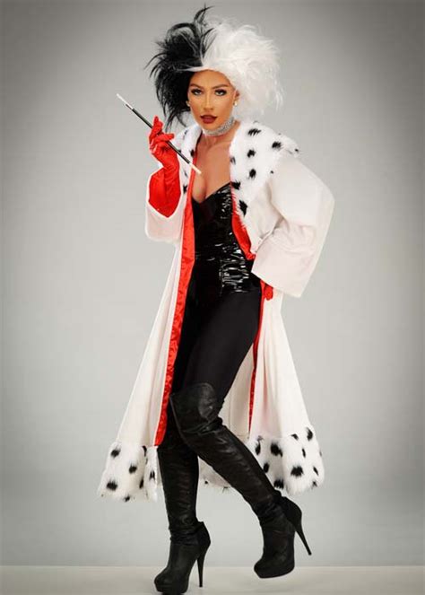 Adult Womens Disney Cruella De Vil Costume 129769 Struts Party