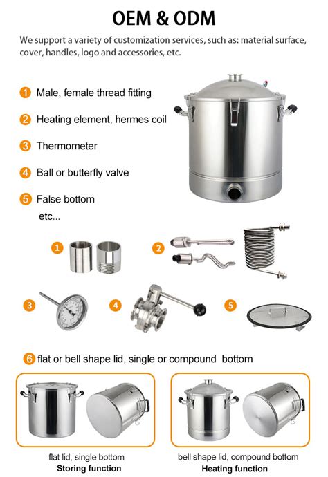 Home Brew Stainless Steel Fermenter Xiangsheng China Factory Of Stainless Steel Products