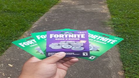 5000 vbucks card giveway today - YouTube