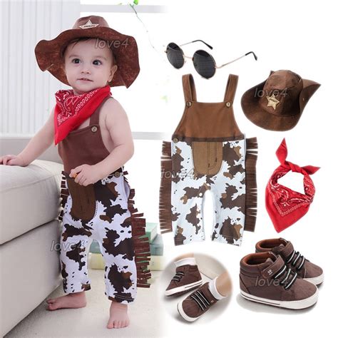 Safari Costume Baby Boy Jungle Safari Outfit Cowboy Clothes For Baby