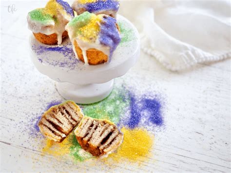 Easy Mini King Cake Recipe With Crescent Rolls • The Fresh Cooky