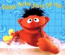 Sesame Street Rubber Duckie Song - themediocremama.com