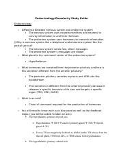 Osmolarity Endocrinology Lab Quiz Study Guide Docx Endocrinology